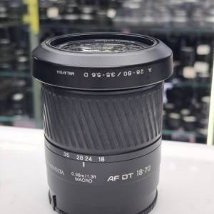 KONICA MINOLTA AF DT 18-70MM F3.5-5.6 DT A MOUNT