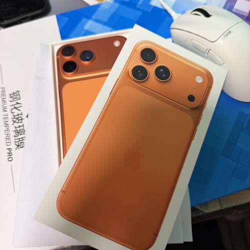 iPhone 17 Pro Max 256GB Cosmic Orange 橙色 CMHK拆封台機