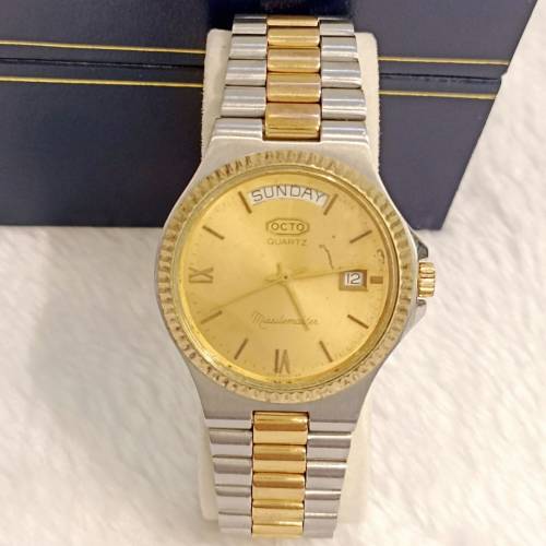 議價請移玉步no bargain 
😍 #Vintage Swiss 「OCTO樂都」#missilemaster電子石英Q...