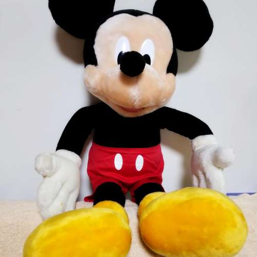Disney Mickey Mouse & Minnie Mouse 米奇及米妮大公仔一對