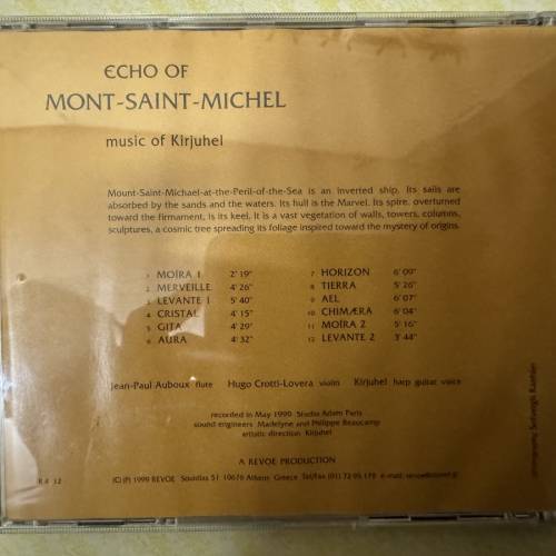 Kirjuhel – Echo Of Mont-Saint-Michel (12 Track Music CD)