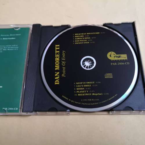 DAN MORETTI - POINT OF ENTRY 美版銀圈
