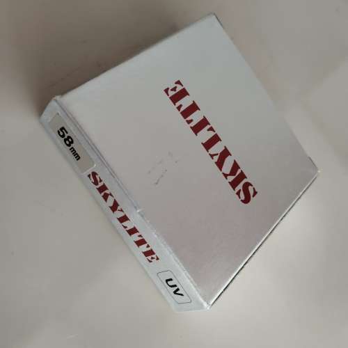 Skylite出品 58mm UV filter (全新未用)