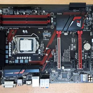 Intel i7-6700K CPU + Gigabyte GA-Z170-Gaming K3 主機板