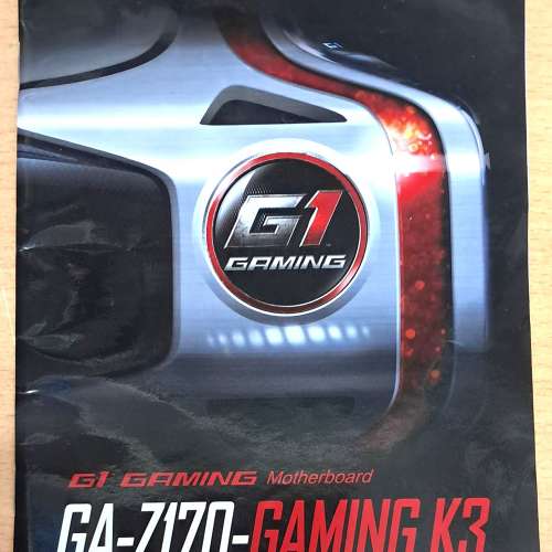 Intel i7-6700K CPU + Gigabyte GA-Z170-Gaming K3 主機板