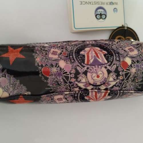 潮流特色馬戲團圖案拉鍊袋