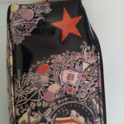 潮流特色馬戲團圖案拉鍊袋