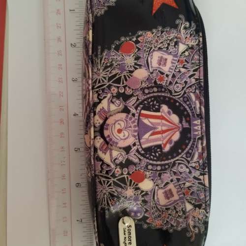 潮流特色馬戲團圖案拉鍊袋