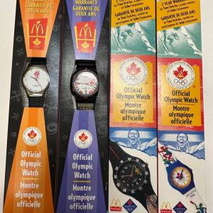 McDonald Winter Nagano Olympic Watches Time Seiko