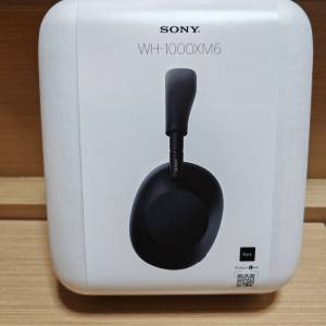 全新Sony WH-1000XM6黑色 有單 有保 送電影戲飛兩張 任何時段