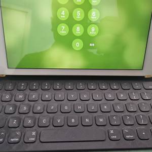 轉 玫瑰金iPad Pro 第一代 9.7 128GB, 4G Version + 原裝Apple Smart Keyboard + ...