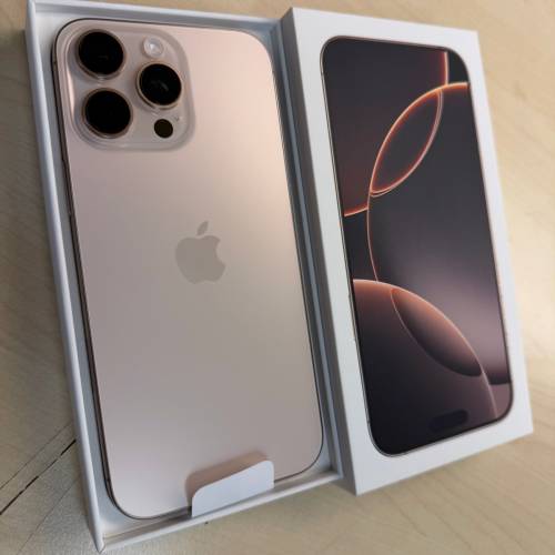 iPhone 16 Pro Max 256G 沙漠鈦