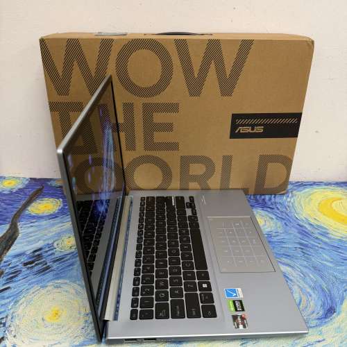 (超輕薄華碩RTX3050獨立顯示卡🔥) Asus Vivobook 14寸 2.8K OLED Mon AMD Ryzen 7 ...