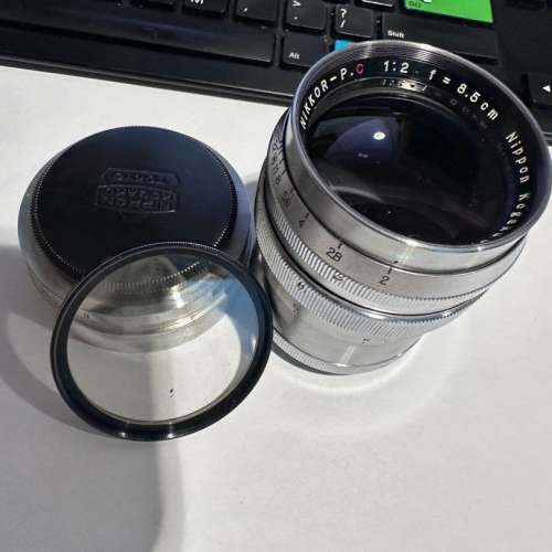 Nikon 85mm f2 nikkor 8.5cm LTM L39 leica mount