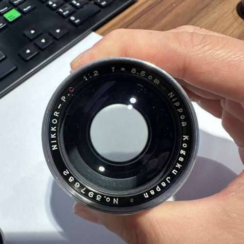 Nikon 85mm f2 nikkor 8.5cm LTM L39 leica mount