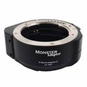 MONSTER ADAPTER E PENTAX K to SONY E 自動對焦 fZIa LA-KE1