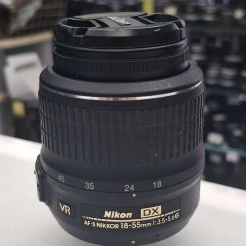 NIKON DX AF-S 18-55MM F3.5-5.6G VR 95% NEW