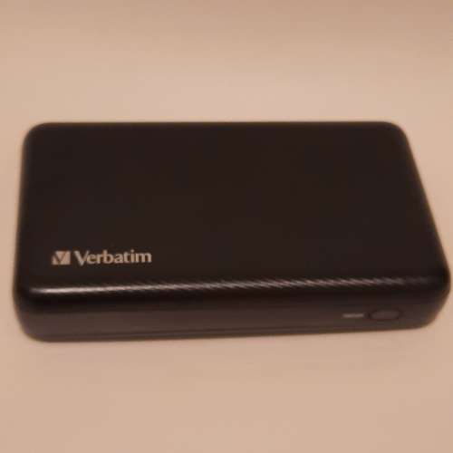 Verbataim 20000mAh 100W PD & QC 3.0 流動充電池