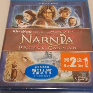 全新 Bluray 魔幻王國︰卡斯柏王子 Narnia BD 藍光碟 Blu ray