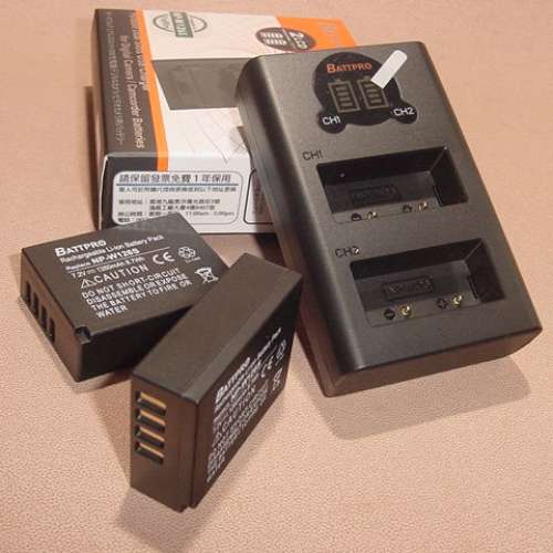 ( 2x NPW126S NP-W126S電池連 1x NPW126 USB雙位充電器)優惠套裝合Fujifilm X-E5,X...