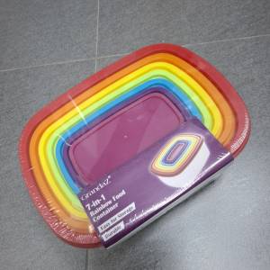 7層膠盒套裝. 7-in-1 container set