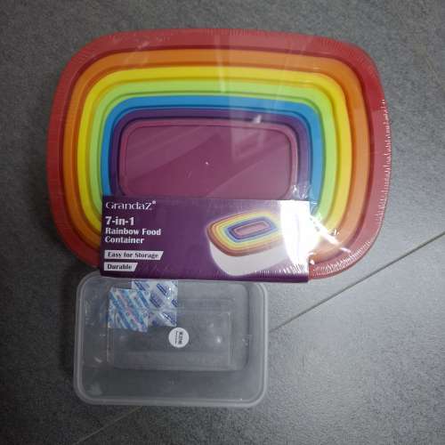7層膠盒套裝. 7-in-1 container set