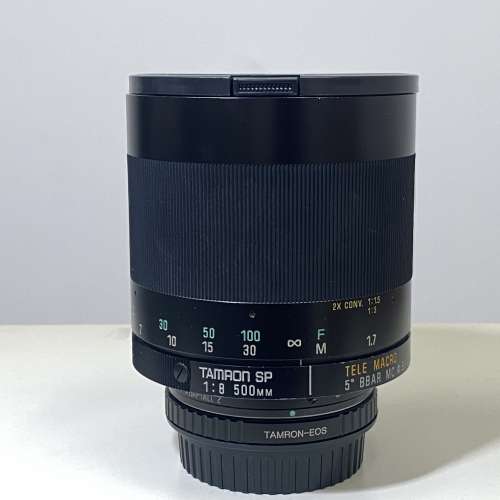 騰龍 Tamron EF 500 BB 500mm 手動反射鏡 波波鏡