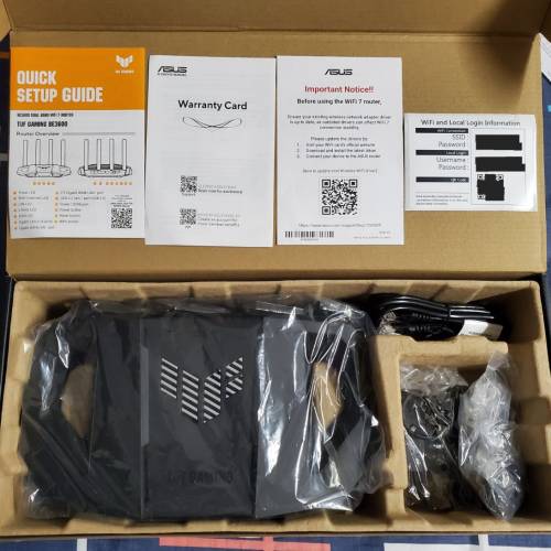 Asus TUF Gaming BE3600 Router