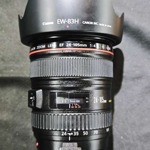 canon 24-105/4 L USM IS MACRO EF 佳能 24mm 105mm 24 105 送filter 99%new 功能全...