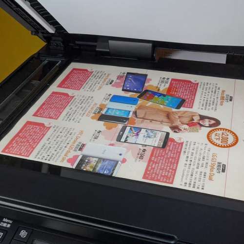 性能良好2個墨盒型號入滿墨水合迷你公司出單出稿Canon Pixma G7070加墨式多合一傳真...