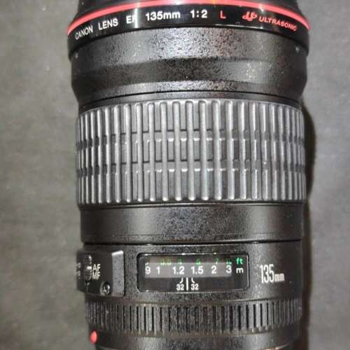 canon 135/2 L USM EF 佳能 135mm 135 冇盒冇單冇證 有罩 送filter  98%new 鏡片通...