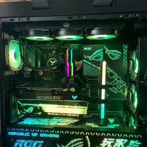 高階RGB電競 Xeon® E5 八核心十六線程遊戲電腦主機，512G SSD固態硬碟 ，暢打各種...