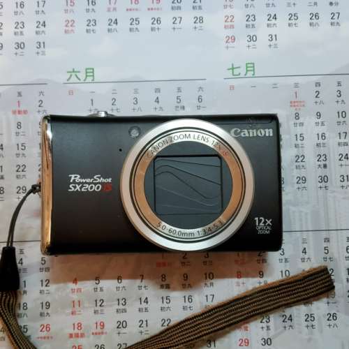 Canon PowerShot SX200 IS CCD - 經典12x超級變焦相機