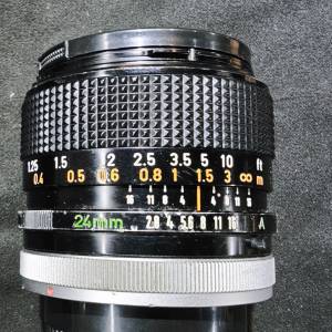 Canon 24/2.8 SSC 佳能 24mm 24 FD 鏡片通透冇花冇霉微塵 功能全正常 90%new