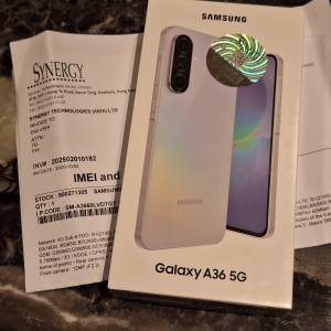 行貨 全新 未開封 Samsung 三星 Galaxy A36 8GB RAM 128GB ROM
