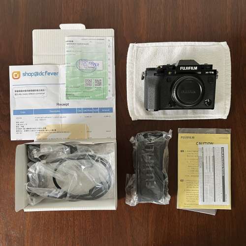 香港行貨 配件全新 FULL SET FUJIFILM X-T5 CAMERA etc... fuji 富士 相機 鏡頭 xt...