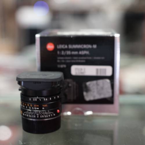 Leica Summicron-M 35mm F/2 Asph Black 11879