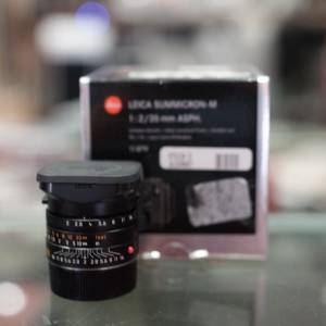 Leica Summicron-M 35mm F/2 Asph Black 11879