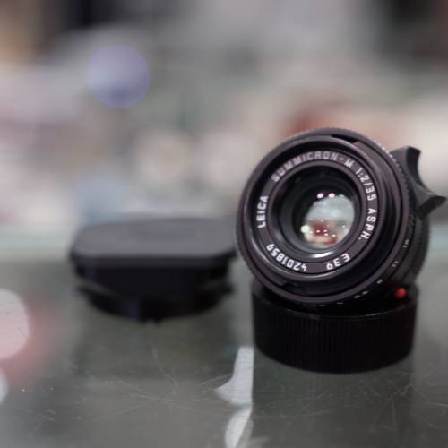 Leica Summicron-M 35mm F/2 Asph Black 11879