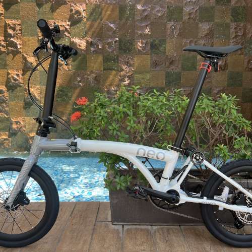 (小量到貨) 2025 新款 JAVA NEO 9速 碟剎349鋁合金折叠車 （三折叠小布 國布 ）送前...