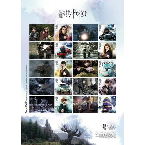 Royal Mail 皇家郵政(2018) Harry Potter 郵票珍藏全張/Stamp Collector Sheet