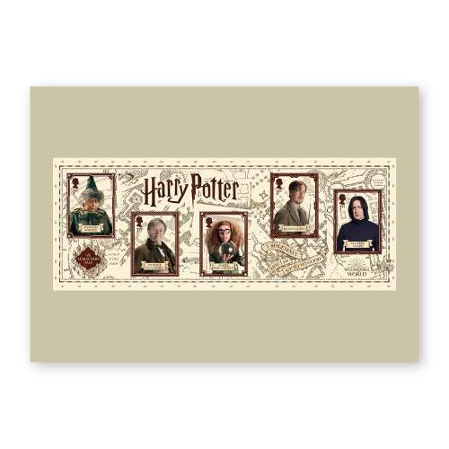 Royal Mail 皇家郵政(2018) Harry Potter Set of Sixteen Stamp-like Postcards