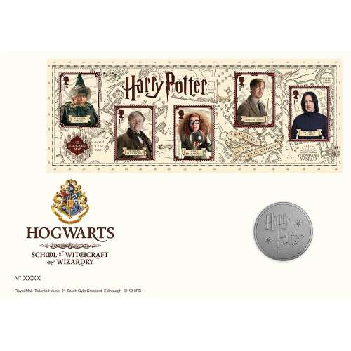 Royal Mail (2018) Harry Potter Limited 15,000 set Medal Stamp 紀念幣郵票套裝 ...