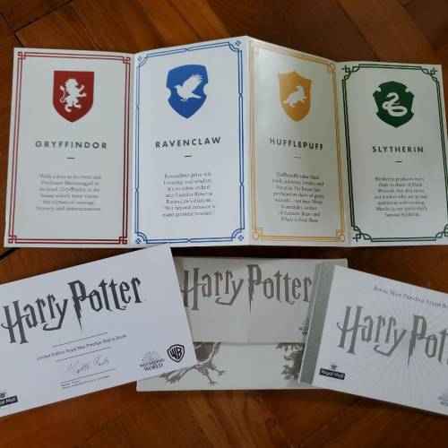 Royal Mail (2018) Limited 2,000 sets Harry Potter 郵票冊/prestige stamp book