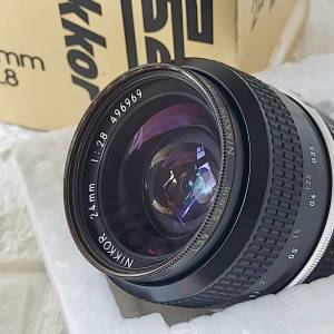 NIKON NIKKOR 24mm/2.8＊新淨連盒＊