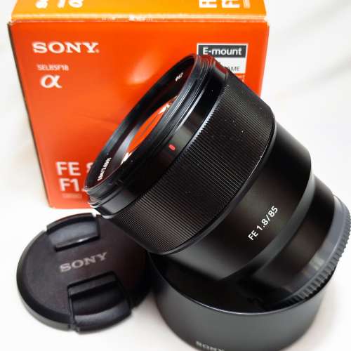 Sony FE 85mm f1.8