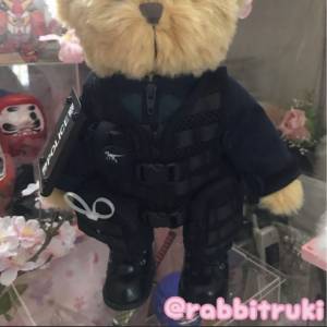 😎香港警察💖速龍小隊STS熊熊🐻公仔