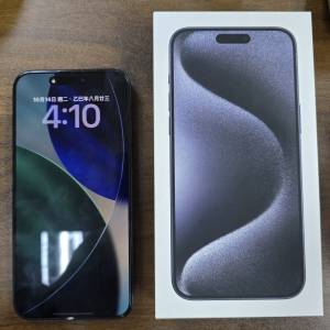 9成新 藍色 iPhone 15 Pro 1TB