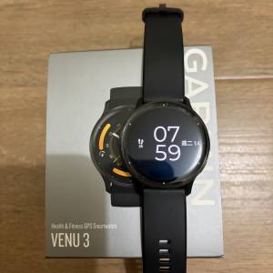 garmin venu 3 45mm 新淨無花
