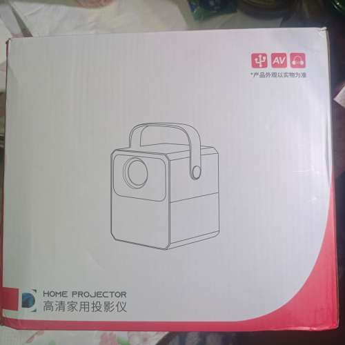 全新投影機（之前只有開機測試）